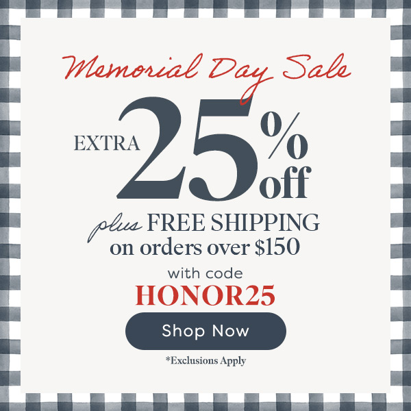 Happy Memorial Day! 25 Off PLUS Free Shipping Over 150 Spode